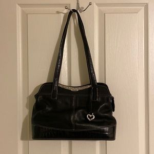 Brighton Black Leather Purse